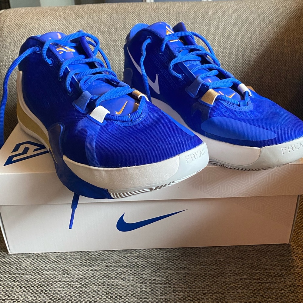 Nike Zoom Freak 1 “Greece” Blue/White/Gold